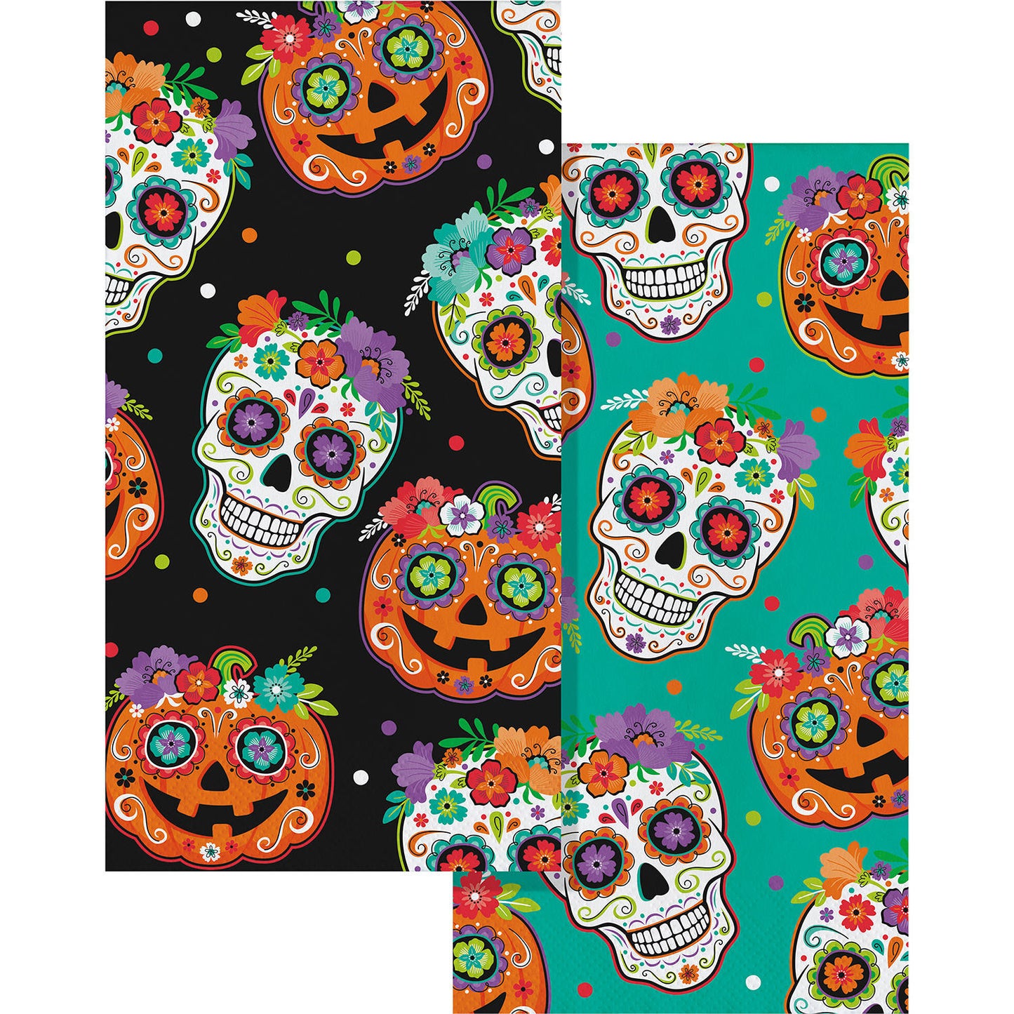 Artstyle Not So Scary Skulls Dinner Napkins, 8" x 4" (150 ct.)