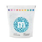 M&M’S Milk Chocolate Light Blue Bulk Candy in Resealable Pack (3.5 lbs.)
