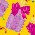 M&M’S Milk Chocolate Dark Pink Bulk Candy in Resealable Pack (3.5 lbs.)