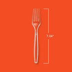 Hefty Clear Heavy Weight Plastic Forks (300 ct.)