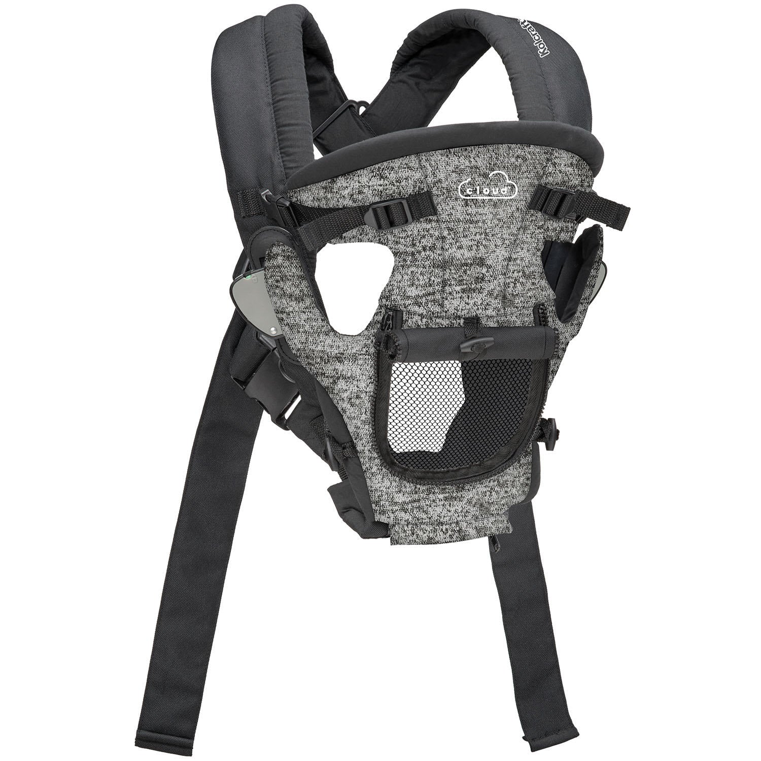 Kolcraft Cloud Cool Mesh Baby Carrier, Gray