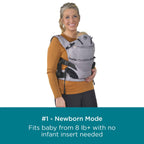 Contours Journey GO 5-Position Baby Carrier (Choose Your Color)