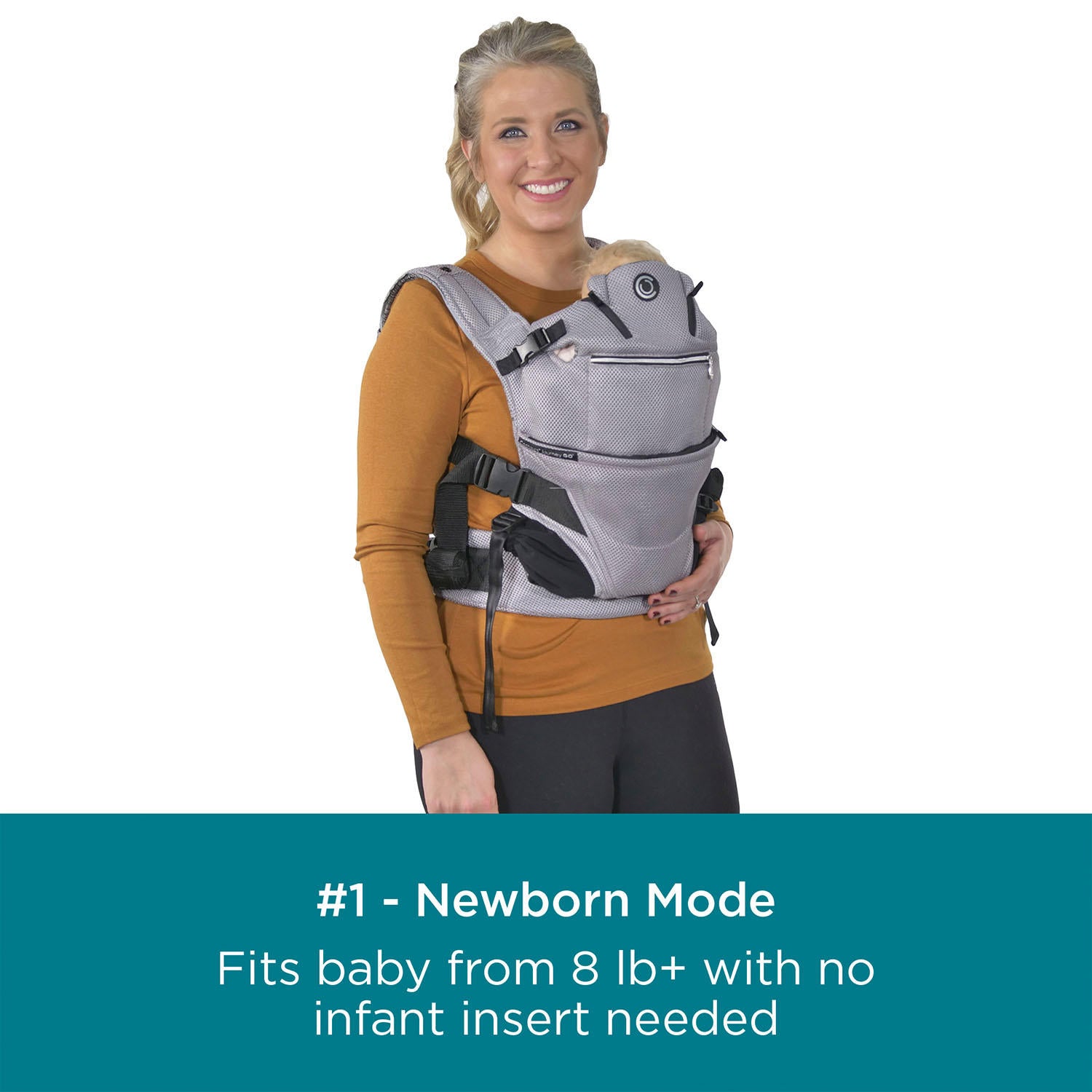 Contours Journey GO 5-Position Baby Carrier (Choose Your Color)