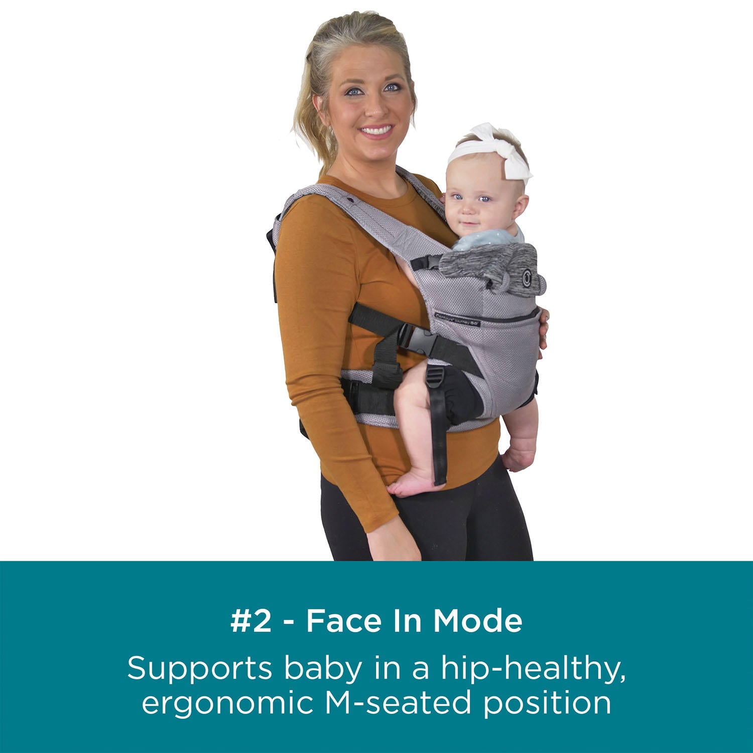 Contours Journey GO 5-Position Baby Carrier (Choose Your Color)