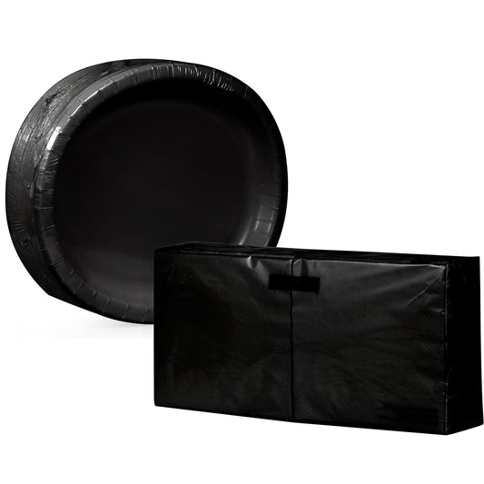 Artstyle Oval Plate and Napkin Kit, 255 ct. (Choose Color)