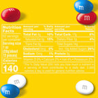 M&M'S Peanut Red, White and Blue Milk Chocolate Bulk Candy Jar (62 oz.)