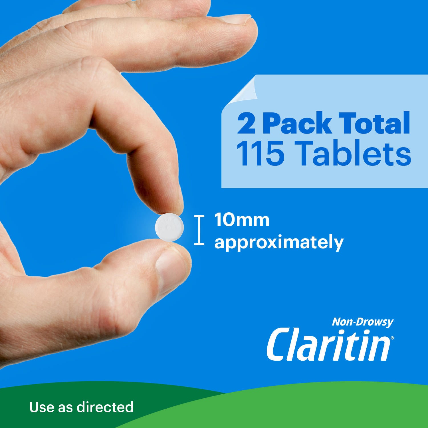 Claritin 24 Hour Non-Drowsy Allergy Medicine Tablets (115 ct.)