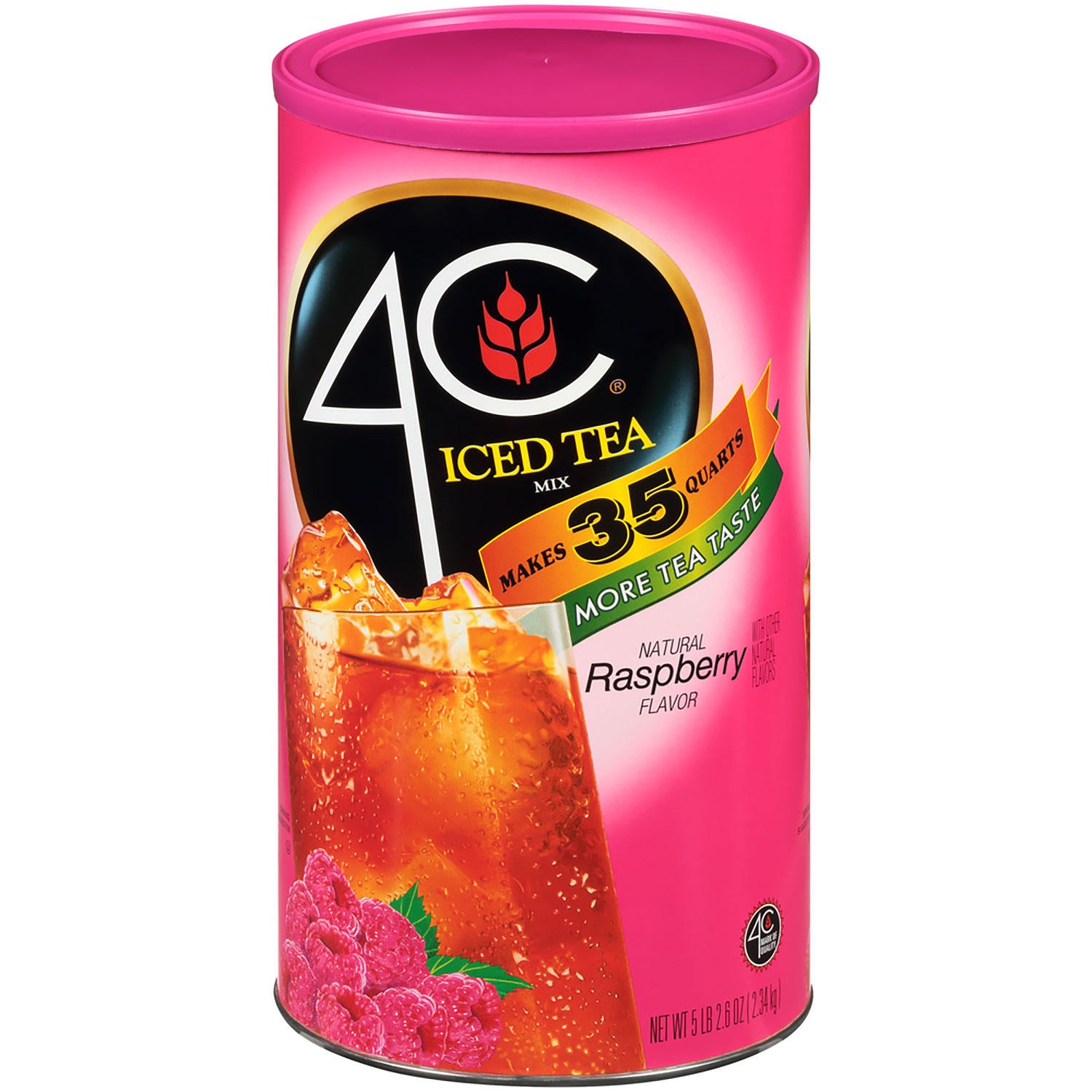 4C 35 QT Raspberry Iced Tea Mix (82.6 oz.)