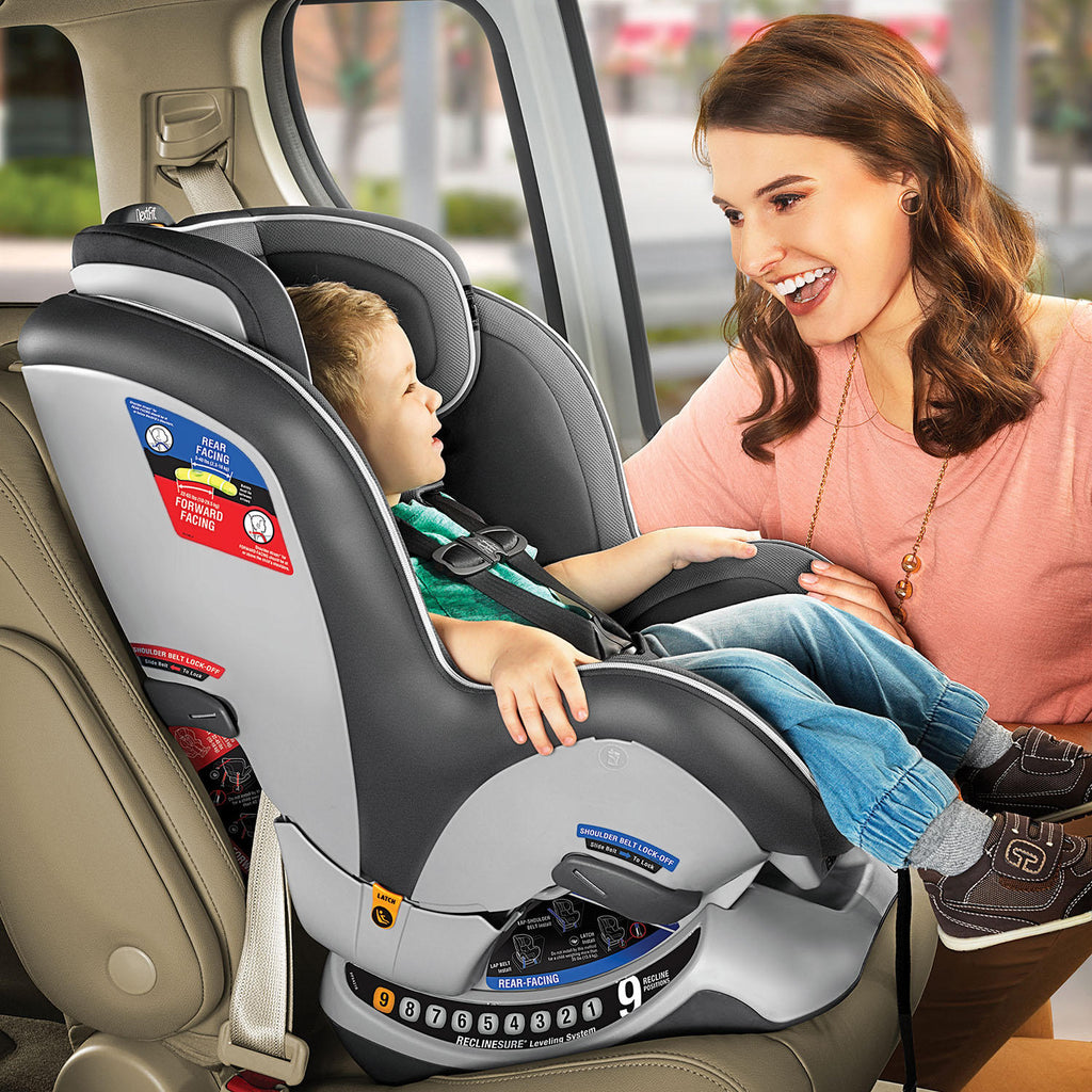 Chicco NextFit Zip Convertible Car Seat, Carbon