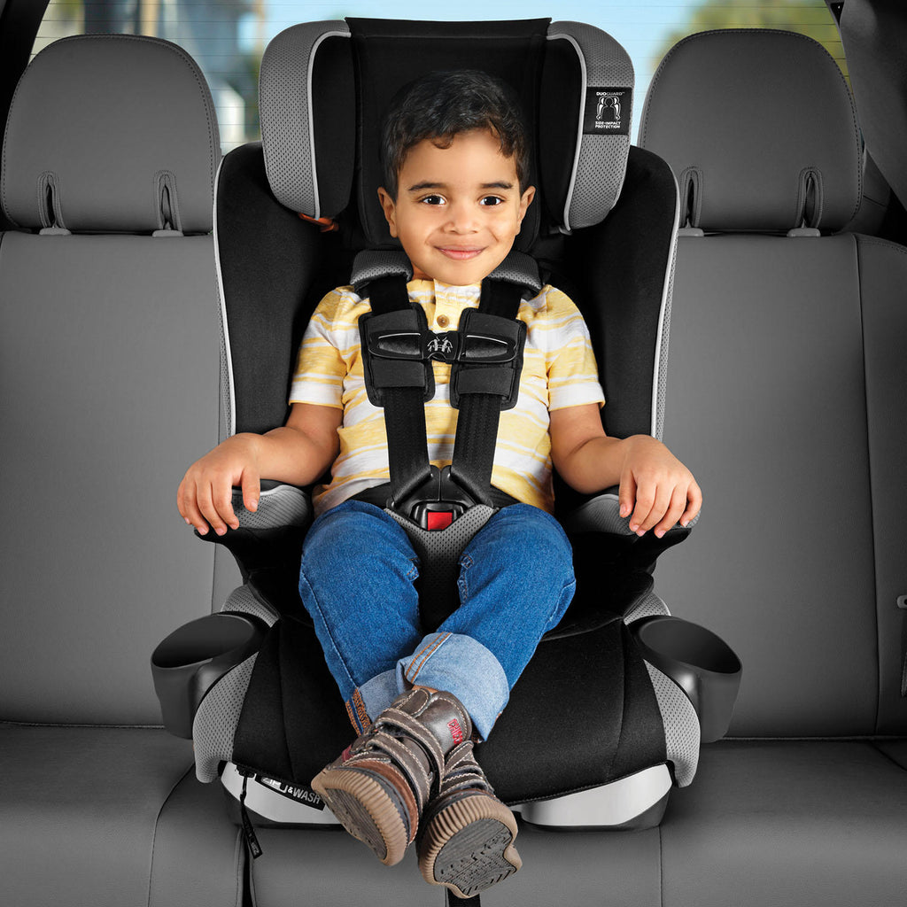 Chicco MyFit Zip Harness Booster Car Seat, Nightfall