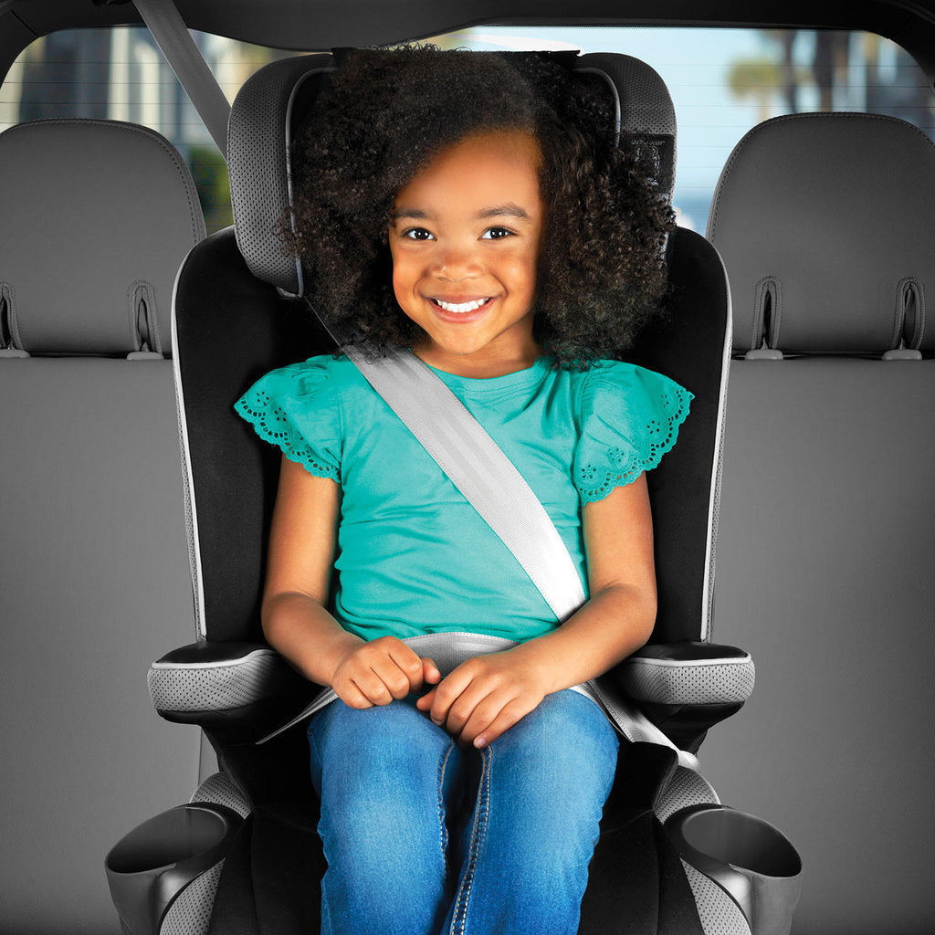 Chicco MyFit Zip Harness Booster Car Seat, Nightfall