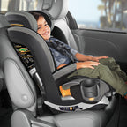 Chicco MyFit Zip Harness Booster Car Seat, Nightfall