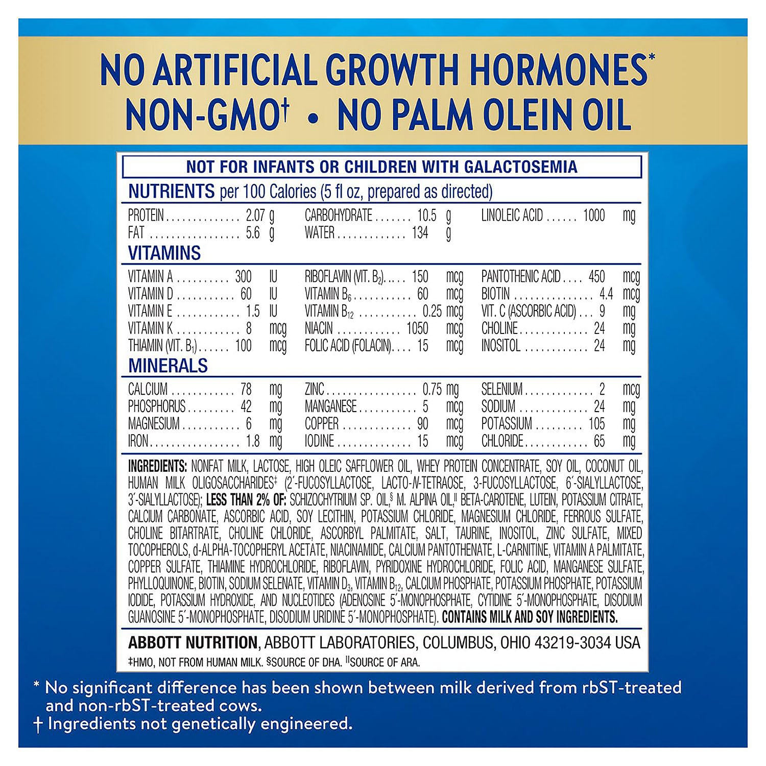 Similac 360 Total Care Infant Formula Powder (40 oz.)