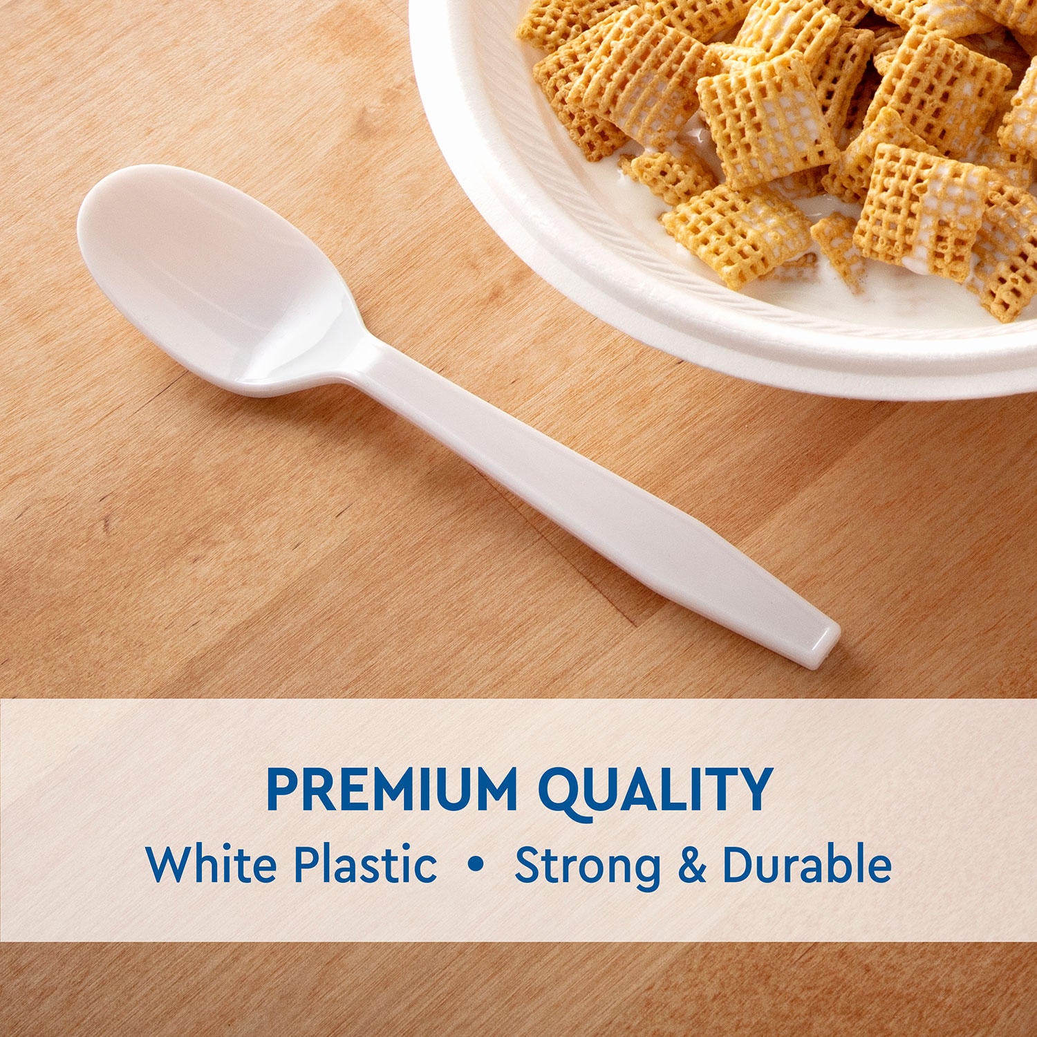 Member's Mark White Plastic Spoons (600 ct.)