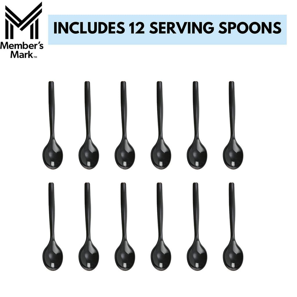 Member's Mark Heavyweight Plastic Serving Spoons (12 ct.)