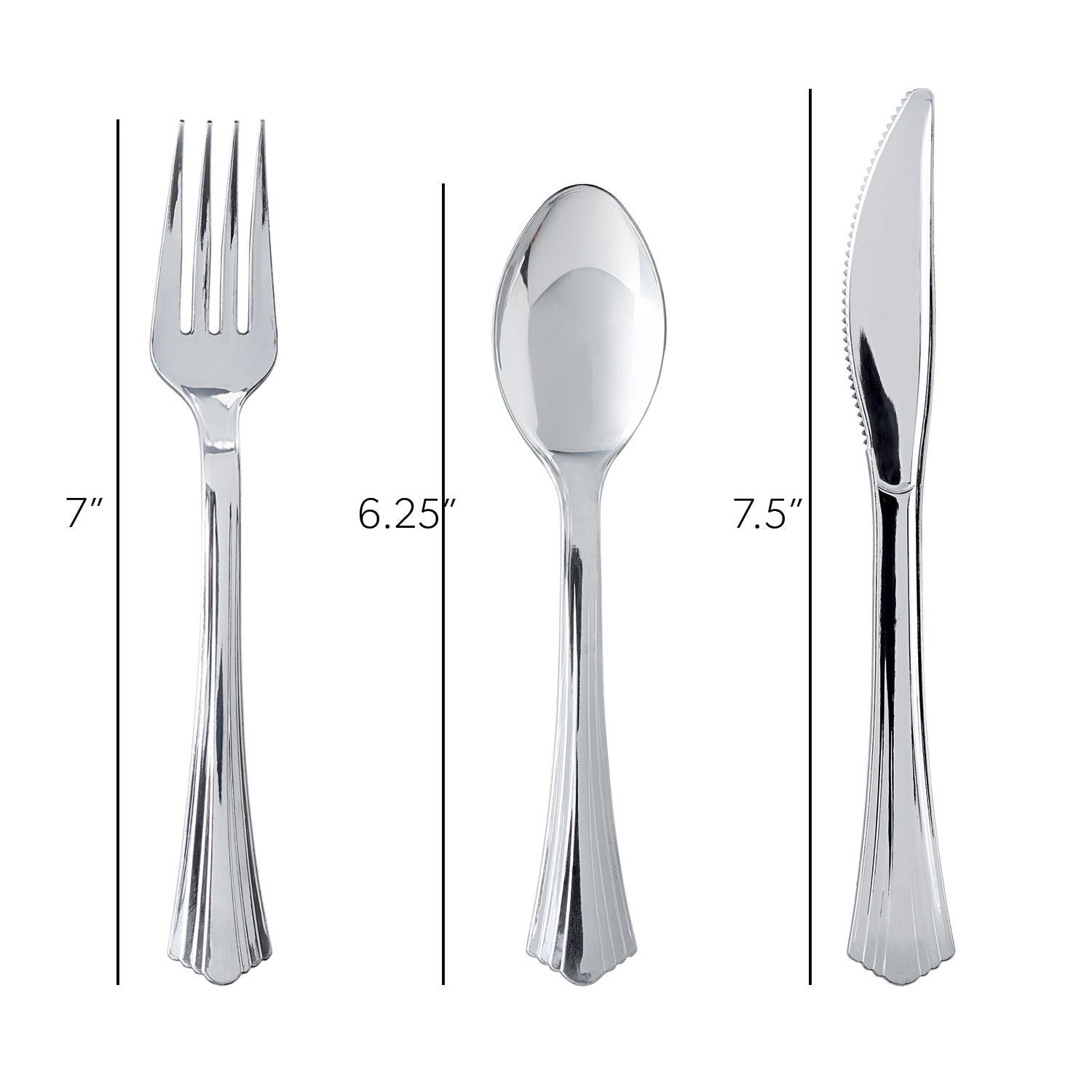 Member's Mark Premium Silver-Look Cutlery Combo (180 ct.)