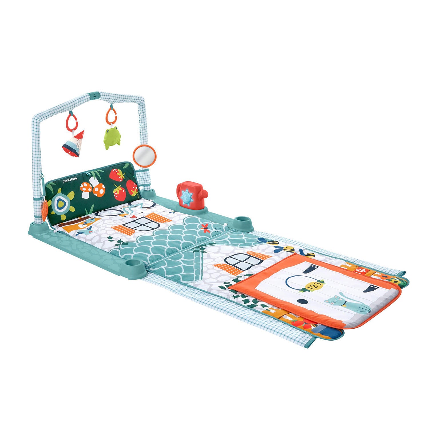 Fisher-Price 3-in-1 Crawl & Play Activity Gym Transforming Play Mat