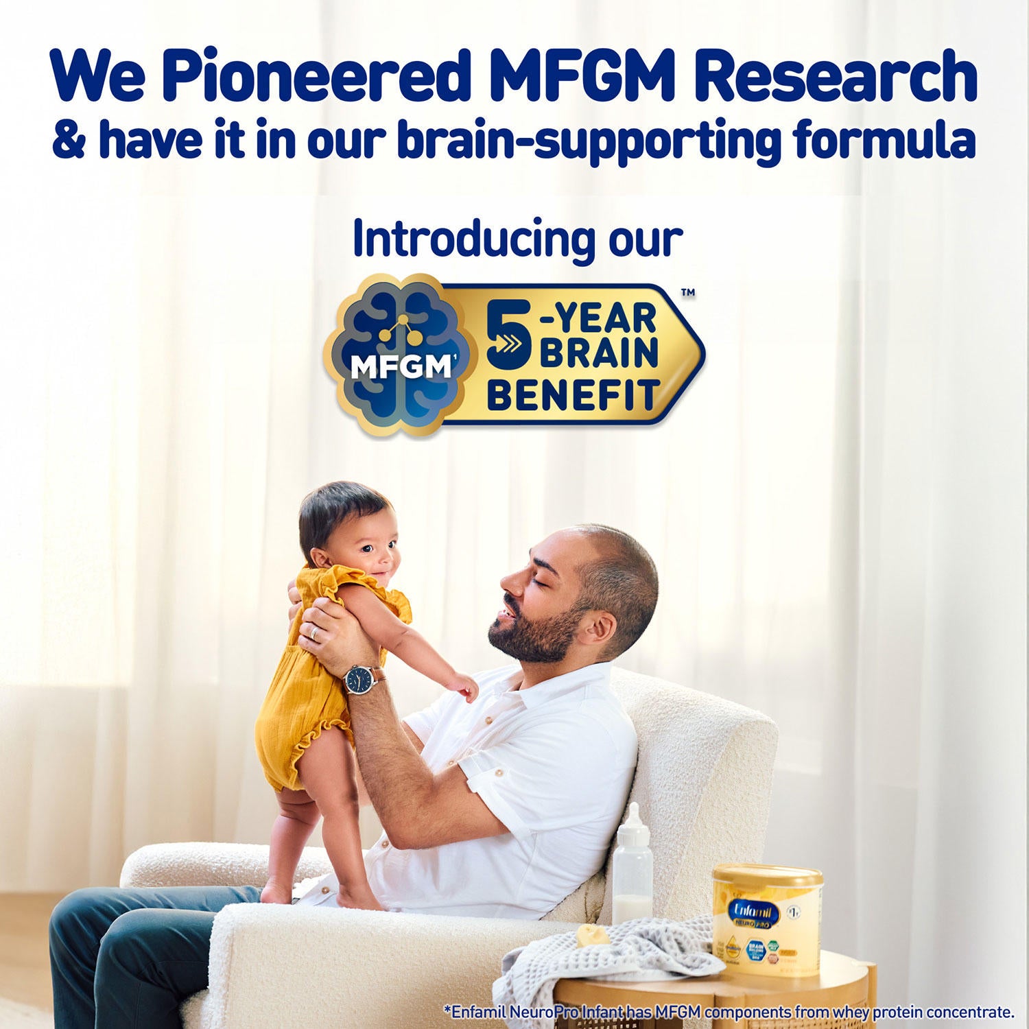 Enfamil NeuroProCare Infant Formula, Milk-based Powder with Iron (20.7 oz., 2 pk.)