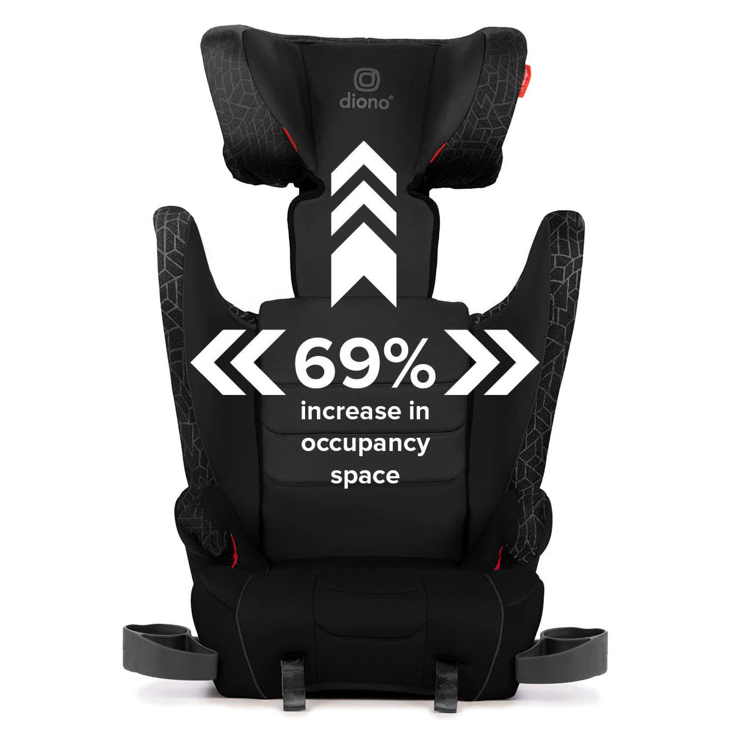 Diono Monterey 2XT Latch 2-in-1 Booster Car Seat (Choose Your Color)