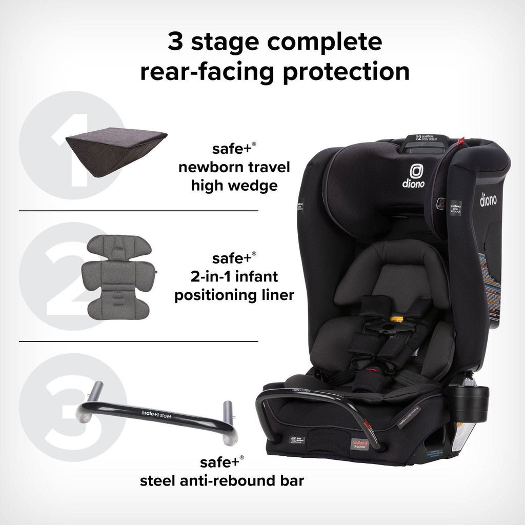 Radian 3RXT SafePlus All-In-One Convertible Car Seat (Choose Your Color)