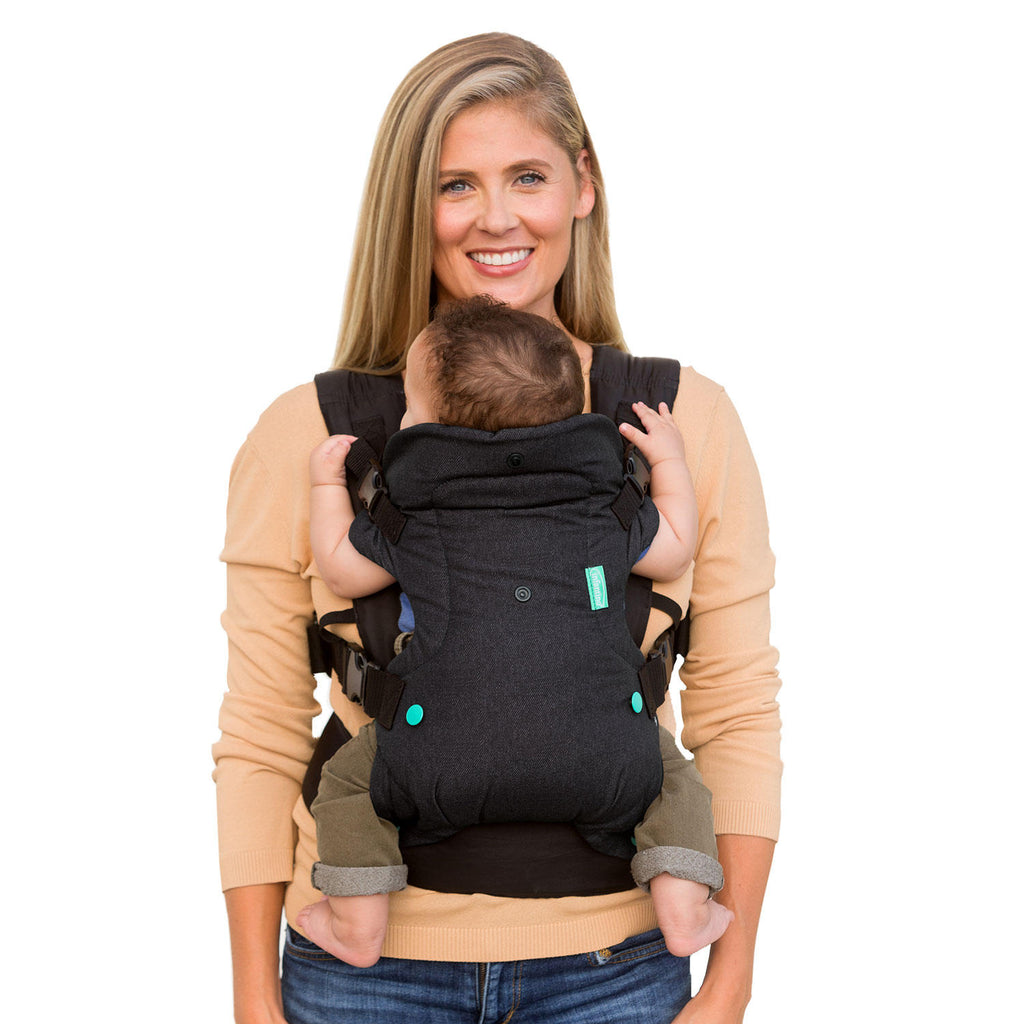 Infantino Flip Advanced 4-in-1 Convertible Carrier, Black