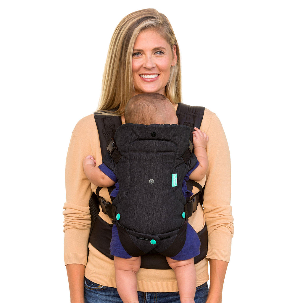 Infantino Flip Advanced 4-in-1 Convertible Carrier, Black