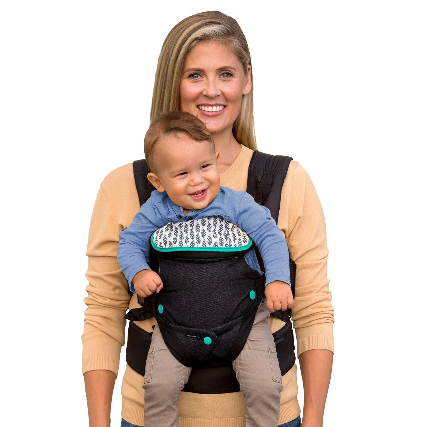 Infantino Flip Advanced 4-in-1 Convertible Carrier, Black
