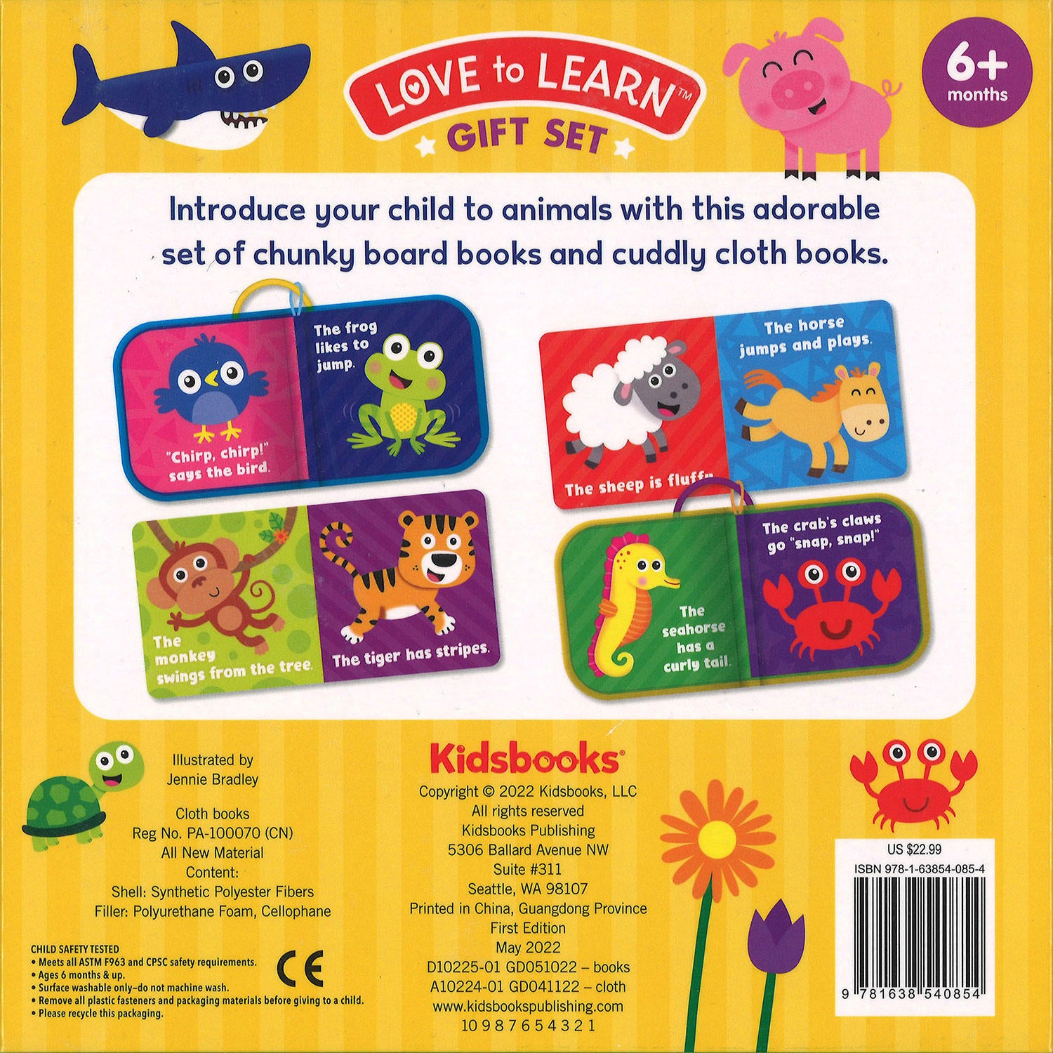 4 Book Deluxe Baby Gift Set