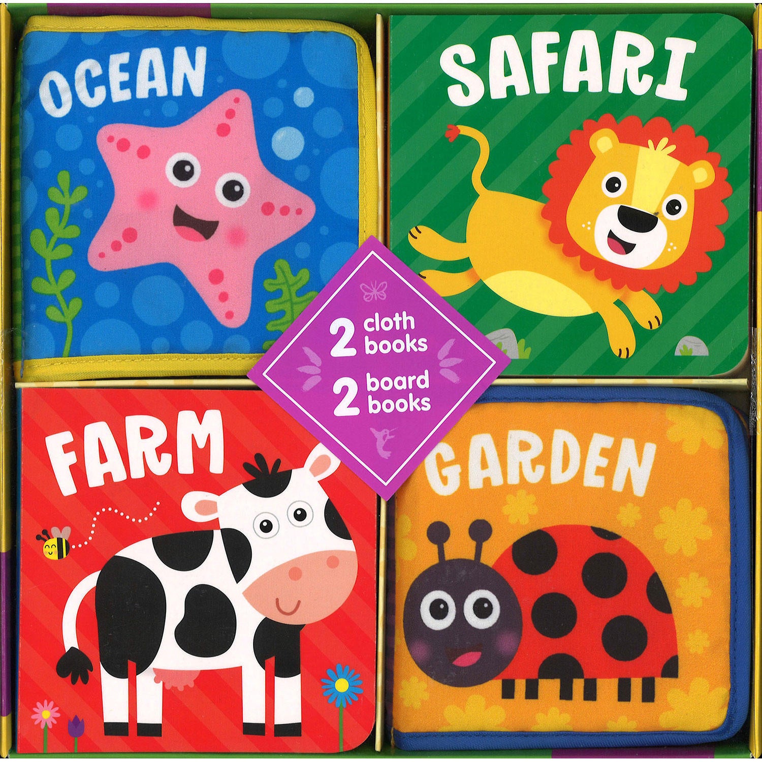 4 Book Deluxe Baby Gift Set