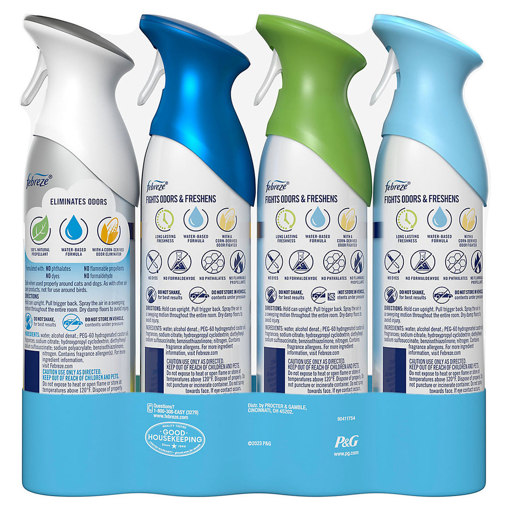 Febreze Air Effects Odor-Fighting Air Freshener , 8.8 oz./4 pk. - Special Scent Collection