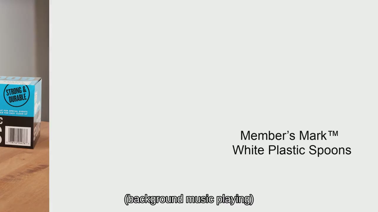 Member's Mark White Plastic Spoons (600 ct.)