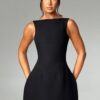 Alana Mini Dress – Black (Size XS)