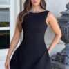 Alana Mini Dress – Black (Size XS)