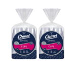 Chinet Crystal Plastic Cups – 9 oz, 200 Count