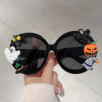🧡🎃 Pumpkin Halloween Party Sunglasses – Fun Cartoon Festival Rave Shades