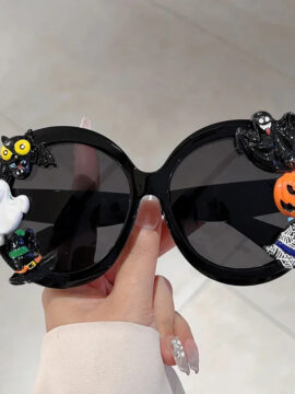 🧡🎃 Pumpkin Halloween Party Sunglasses – Fun Cartoon Festival Rave Shades
