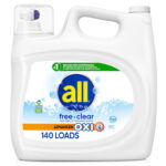 all Liquid Laundry Detergent, with Advanced OXI Stain Removers – 208oz, 140 loads