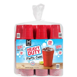 Member's Mark Heavy-Duty Red Cups 18 fl oz – 240 Count