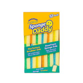 20b848b3-8d22-4409-8ca2-013d023aff28.8b6e6f1e825a225d5b5420c35bc5c015.jpeg Scrub Daddy Sponge Daddy Cleaning Sponges, Multi-Color – 12 Count