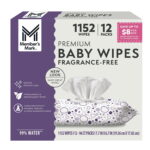 23784072-c2ce-4378-ae4e-9b0d5fa17ebe.ff3f5b4b1c489df8f1132c3fb925d846.jpeg Member's Mark Premium Baby Wipes, Fragrance Free – 12 Pack, 1152 Wipes