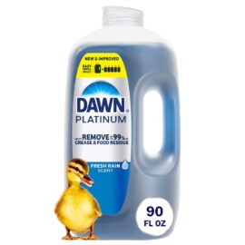 Dawn Platinum Dishwashing Liquid Dish Soap, Refreshing Rain, 90 fl. oz