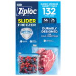 28995ac9-979a-4821-bc0c-adb30ac3f612.aefd9227625d715541edde0b0a659b83.jpeg Ziploc Slider Freezer Bags, Variety Pack – 132 Count