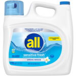 33ea640a-9521-4fc9-b903-59714ae632db.dfad4303f36a3808157c965bae4e6d9c.jpeg all Liquid Laundry Detergent, Sensitive Fresh, 208 Ounce – 166 Loads
