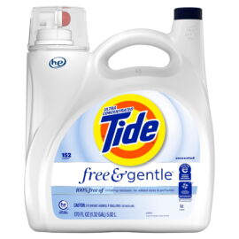 36e7ce26-7bac-4607-86e2-49beb3d28d1c.b879ee6ad552890d592a842b890798bc.jpeg Tide Free & Gentle Liquid Laundry Detergent – 152 loads, 170 fl. oz