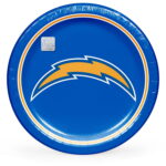 Artstyle NFL Round Paper Plates, 10" – 85 Count, Choose Your Team