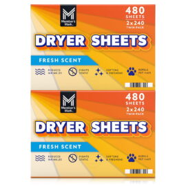 400dbe3a-27e1-47b8-a753-47a8788fdce2.be9a2c1152d527d44393c19dd3d21c3d.jpeg Member's Mark Fabric Softener Dryer Sheets, Fresh Scent – 480 Count