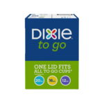 Dixie To Go Black Hot Cup Lids, 12-20 fl oz – 500 Count