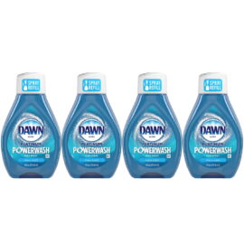 Dawn Platinum Powerwash Dish Soap Spray, Fresh Scent, 4 refills, 64 fl. oz