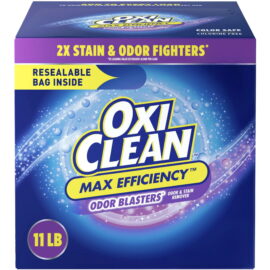 OxiClean Max Efficiency Odor Blasters Laundry Stain Remover Powder, 11 lb