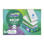 6113c0c1-34ed-4d73-a18a-b0fc1bb67823.3c0540e2b3a0428f3ee0c865aa3849da.jpeg Swiffer Sweeper Mop Pads Refill, Lavender – 64 Count